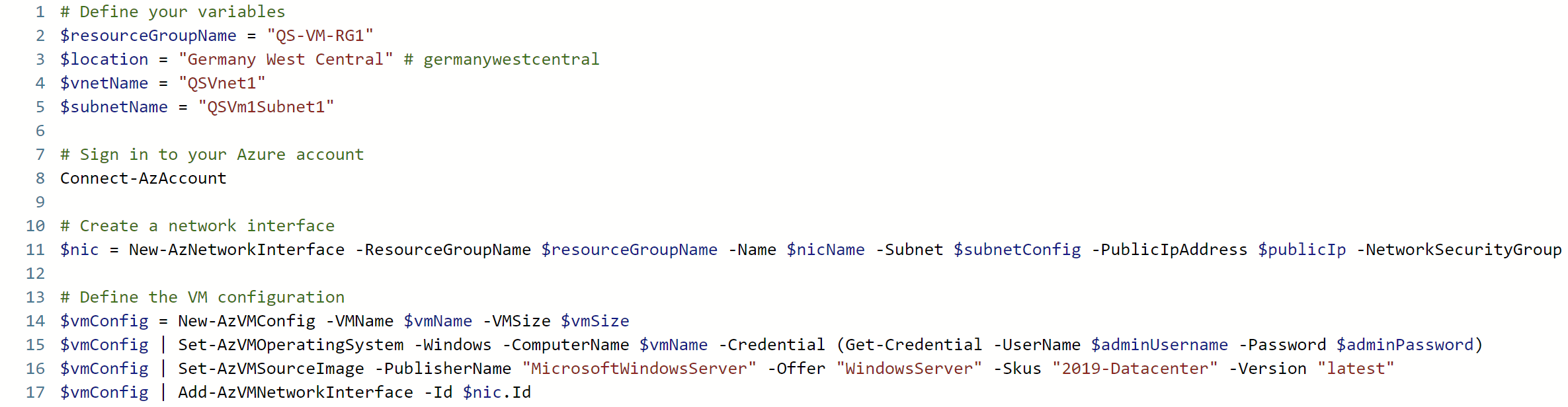 powershell